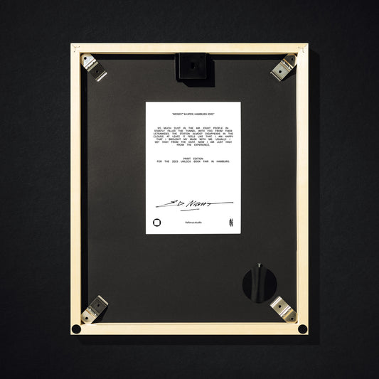 "Moses & Hiper, Hamburg 2022" signed print by Edward Nightingale