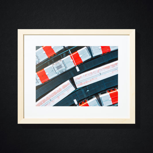 "Barmbek, Hamburg 2018" Print by Edward Nightingale