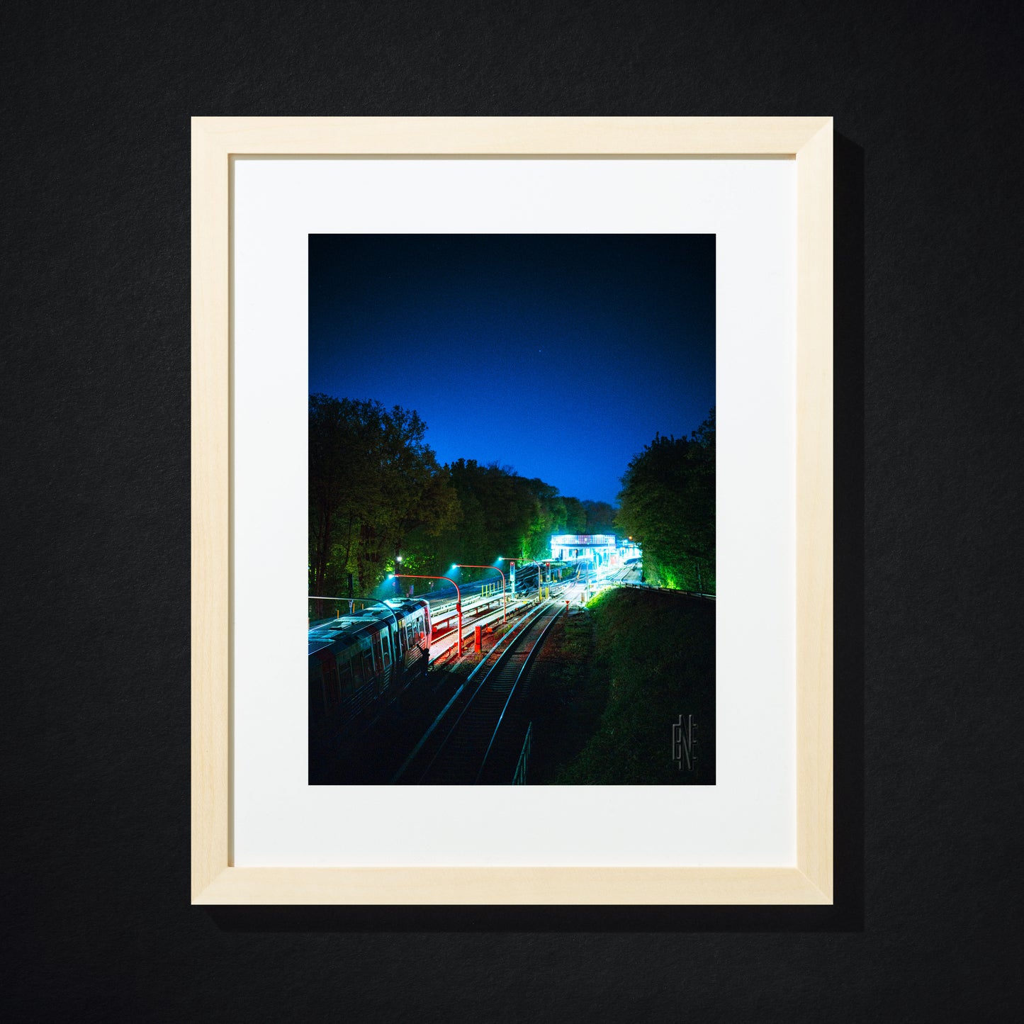 "Moses, Hamburg 2022" signed print by Edward Nightingale