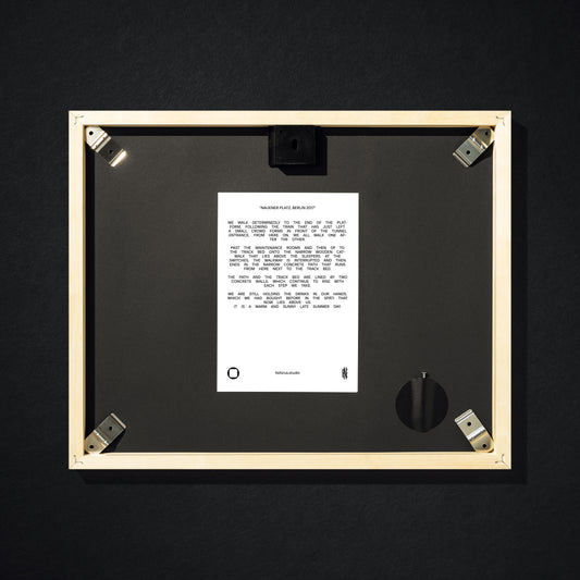 "Nauener Platz, Berlin 2017" signed print by Edward Nightingale