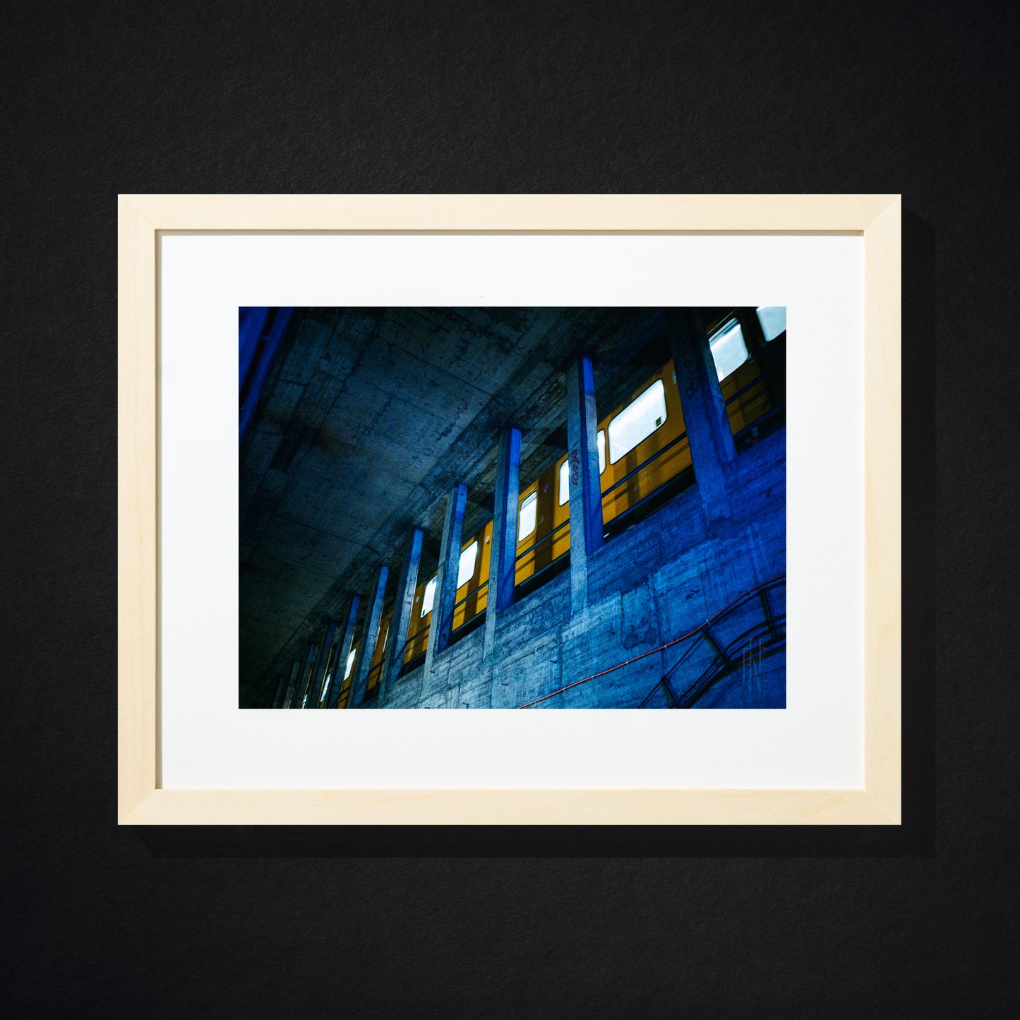 "Nauener Platz, Berlin 2017" signed print by Edward Nightingale