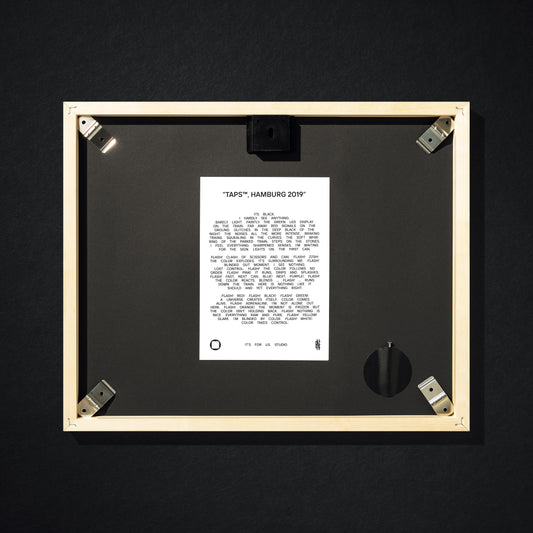 "Taps™, Hamburg 2019" Print by Edward Nightingale